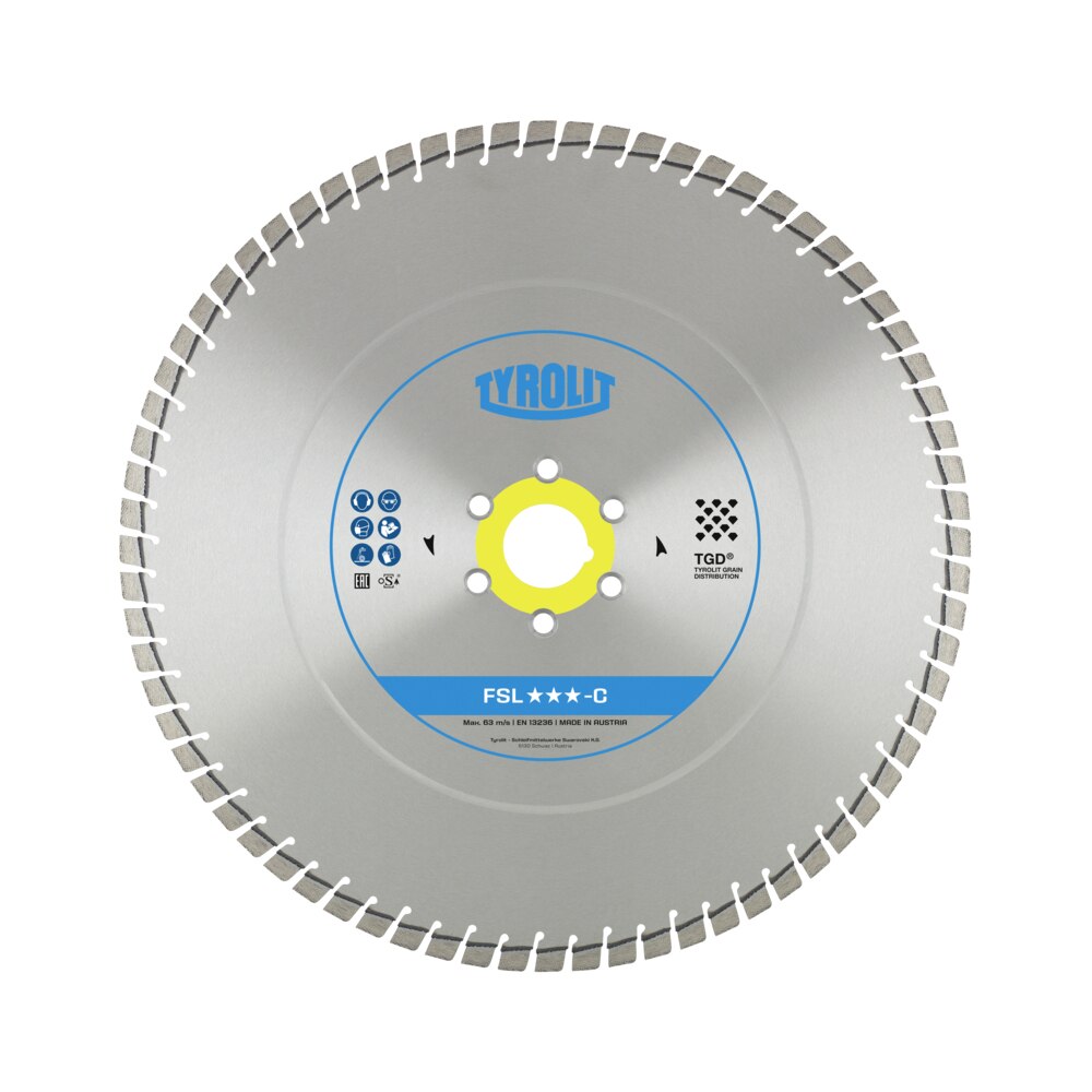 Kotouč řezný spárovací Tyrolit FSL-C Premium *** 450x3,9x25,4